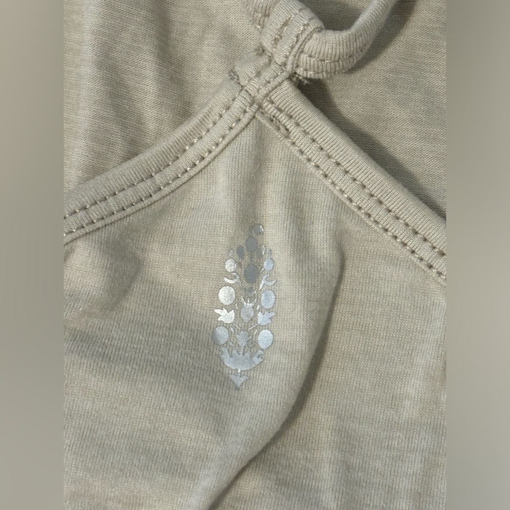 Free People Back Packer Onesie In Muted Beige.  Size M. - Picture 10 of 14